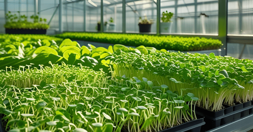Hydroponic Microgreens