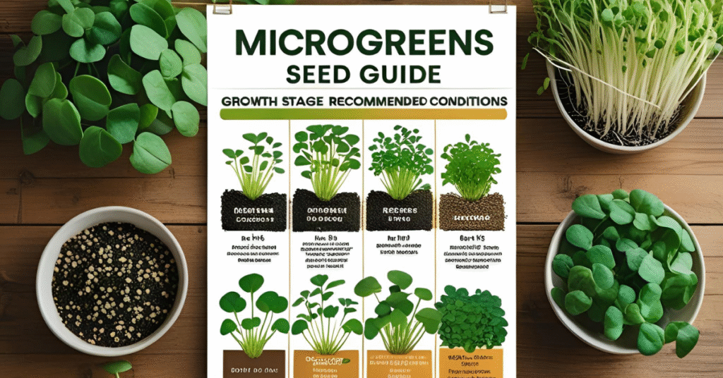 Microgreens Seed Guide