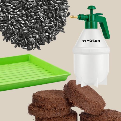 The Complete Guide to Growing Sunflower Microgreens: From Seed to Harvest in 10 Days 5 microgreens growing tools and items