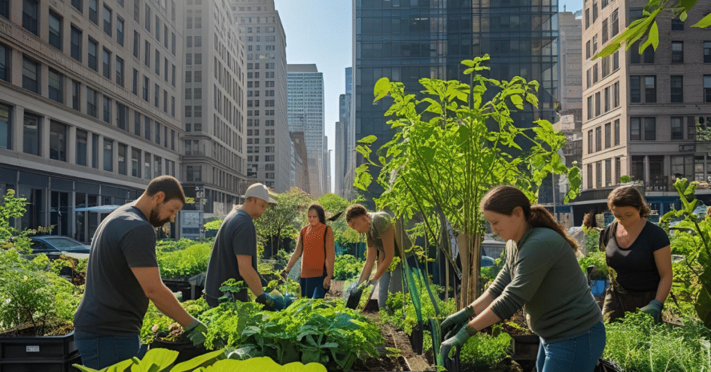History and Rise of Urban Gardening