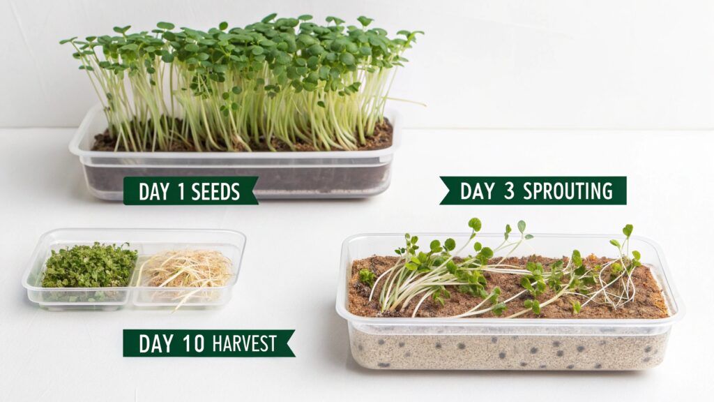 The Complete Guide to Growing Cabbage Microgreens 2 Cabbage Microgreens