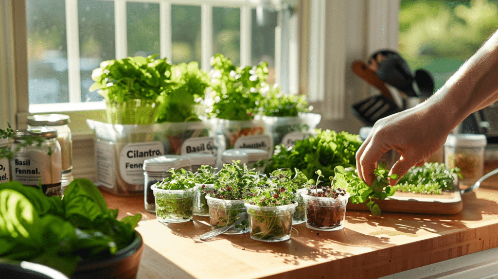 Basil Microgreens: Health Benefits, Nutrition Facts, and Step-by-Step Growing Guide 1 Basil Microgreens